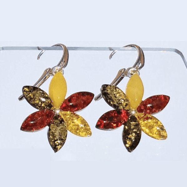 amber-flower-earrings 2