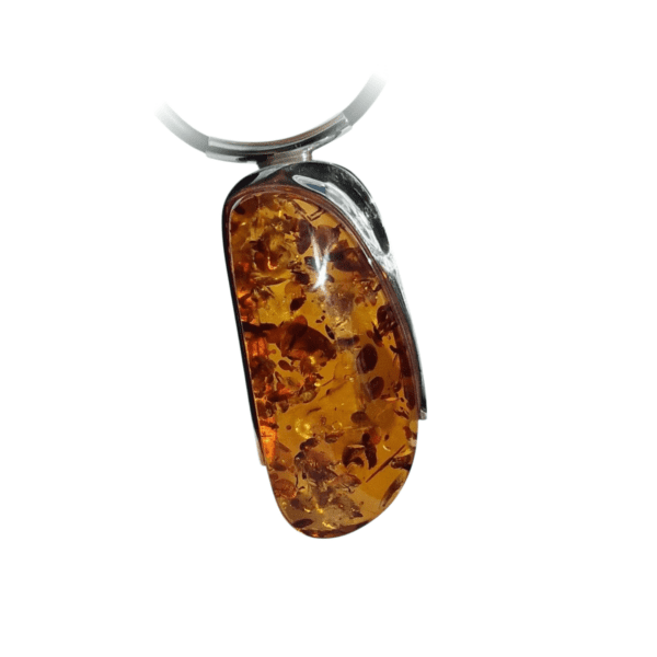 a close up of a pendant